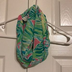 Child’s Lilly Palm Print infinity scarf